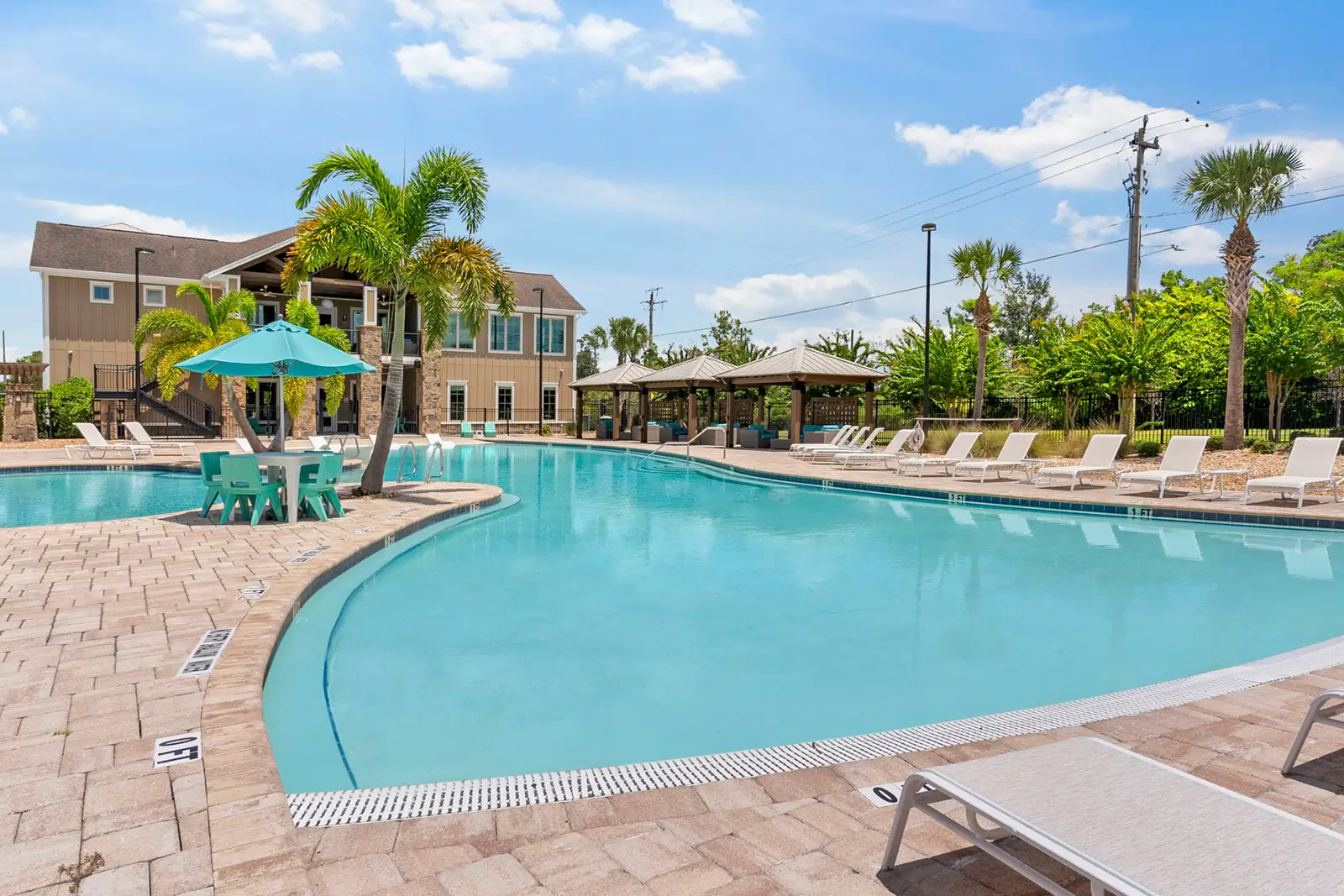 pool area